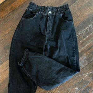 Paperbag Black Pants | Never Worn!